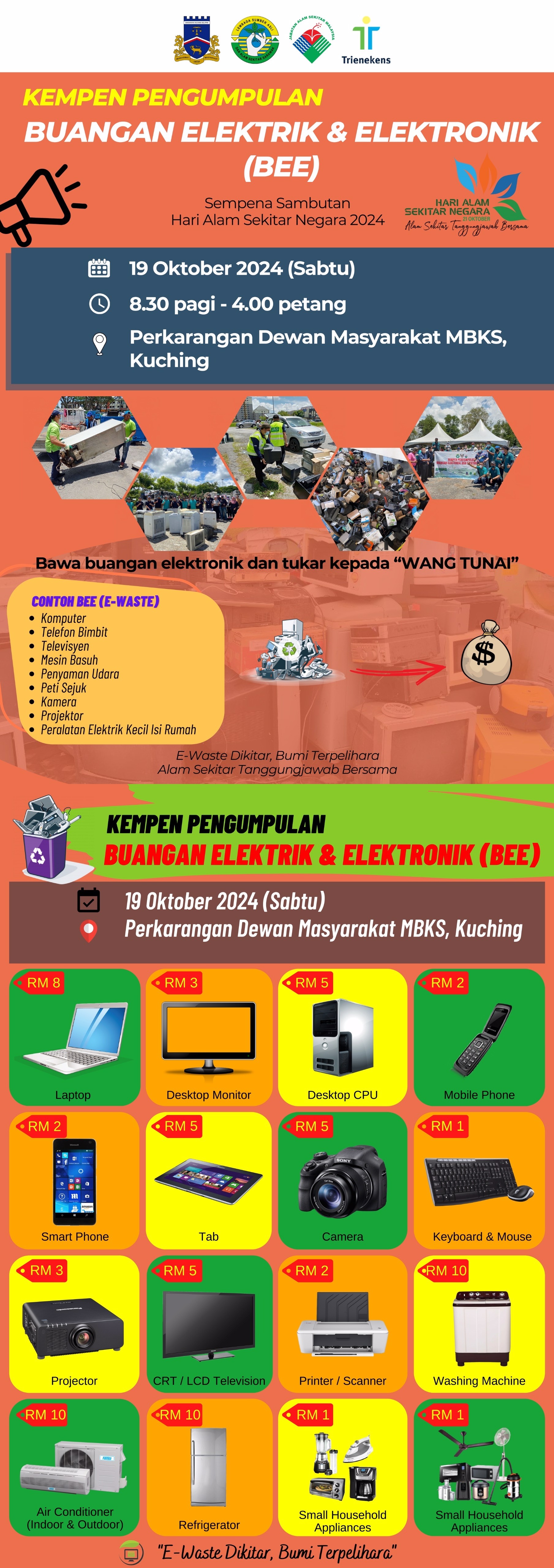 Kempen Pengumpulan Buangan Elektrik & Elektronik (BEE)