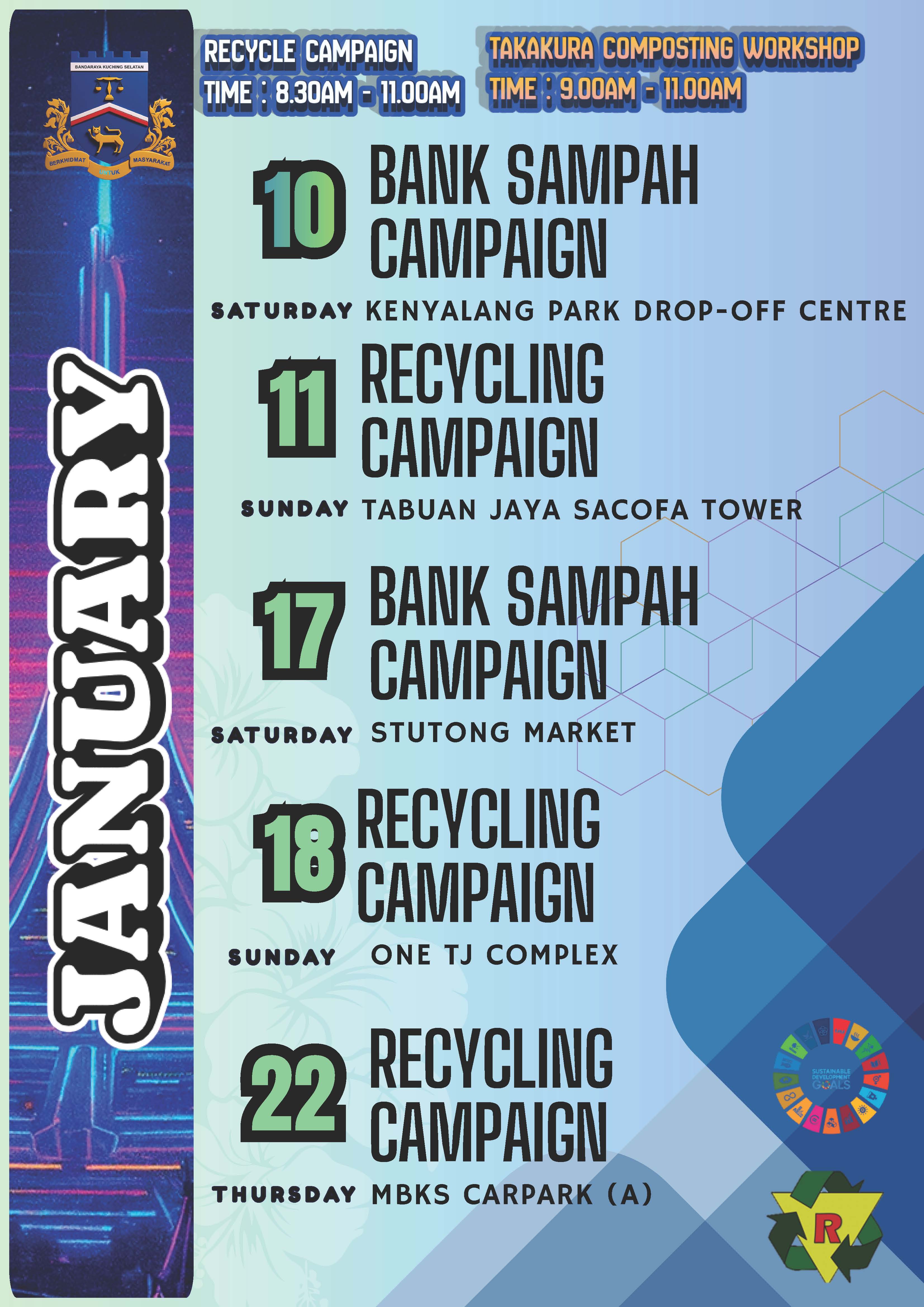 MBKS MONTHLY BUY BACK RECYCLING CAMPAIGN FOR YEAR 2026